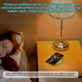 Inbouwstopcontact met 2 USB-C, 2 USB-A & Draadloze Lader - Wit (34% korting)