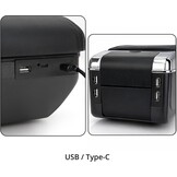 Voor Captur Kaptur 2014-2018 Armsteun Box Consoles Opslag met Bekerhouder (a, Dubbele laag met USB-all zwart) …