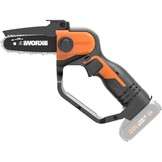 WORX WG324E.9 Accu-eenhands-takkenzaag, 20 V, 12 cm zwaardlengte, licht en comfortabel, PowerShare compatibel, zonder accu en oplader