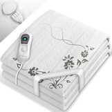 Warmteonderdeken 150x80 cm | 3 Temperatuurstanden | Automatische Uitschakeling | Oververhittingsbeveiliging | Fleece | Pijnverlichting Rug Nek Schoude