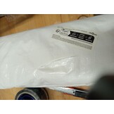 vidaXL Bijzeltafel mozaïek blauw en wit