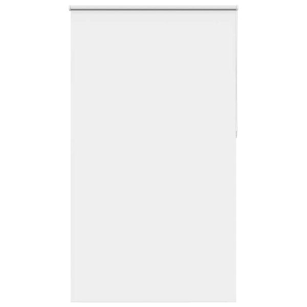 vidaXL Rolgordijn verduisterend 125x210 cm stofbreedte 121,6 cm wit