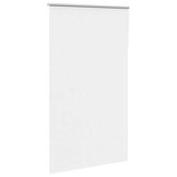 vidaXL Rolgordijn verduisterend 125x210 cm stofbreedte 121,6 cm wit