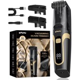 Baardtrimmer voor mannen, zwart
