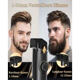 Baardtrimmer voor mannen, zwart