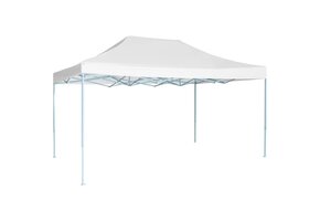 vidaXL Partytent inklapbaar 3x4,5 m wit