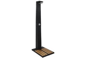 vidaXL Buitendouche poly rattan HKC