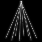 vidaXL LED-kerstboom binnen buiten 1300 LEDs koud wit 8 m