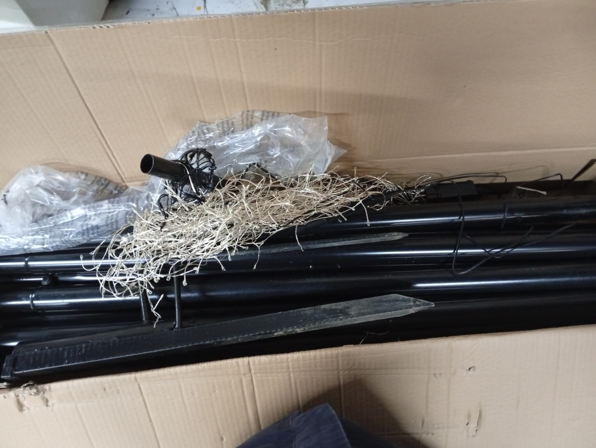 vidaXL LED-kerstboom binnen buiten 1300 LEDs koud wit 8 m