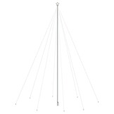 vidaXL LED-kerstboom binnen buiten 1300 LEDs koud wit 8 m