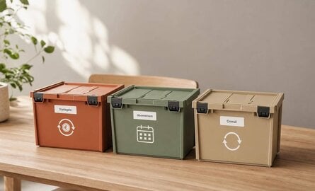 3 modellen voor herbruikbare verzendbakken