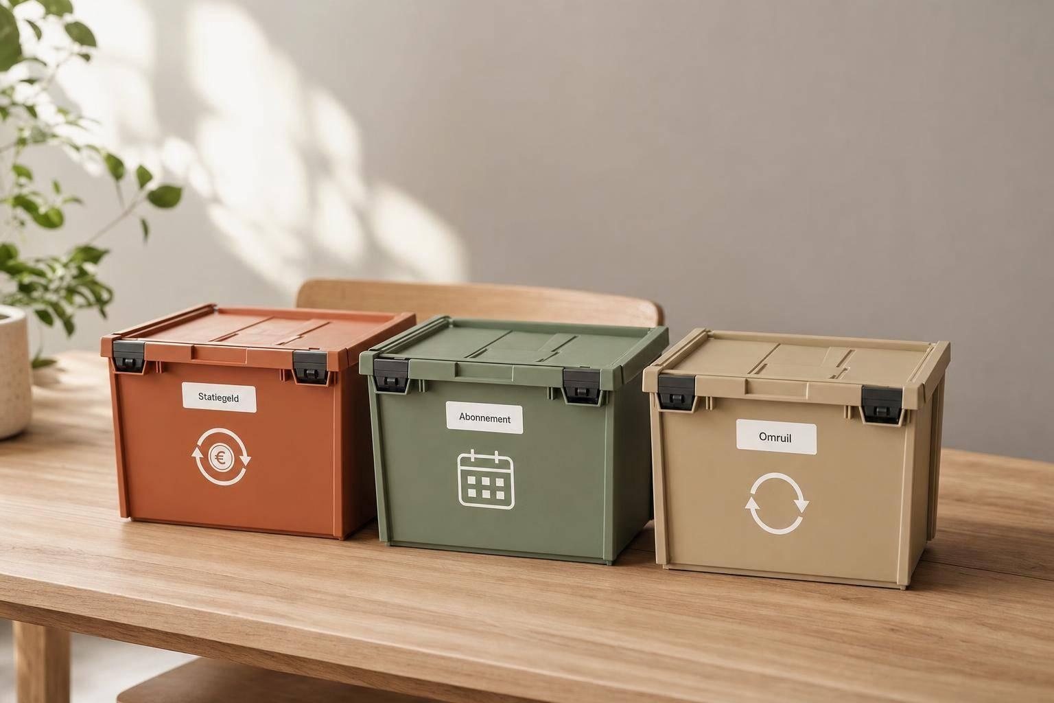 3 modellen voor herbruikbare verzendbakken