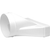 Repa Market Vlak kanaal 220 x 90 mm / 22 x 9 cm rechthoekig ventilatiekanaal van kunststof - 150 cm lang - verbinding - ventilatiesysteem, verwarmen, koelen - klimaatkanaal, plat ventilatiekanaal voor