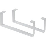 Repa Market Vlak kanaal 220 x 90 mm / 22 x 9 cm rechthoekig ventilatiekanaal van kunststof - 150 cm lang - verbinding - ventilatiesysteem, verwarmen, koelen - klimaatkanaal, plat ventilatiekanaal voor