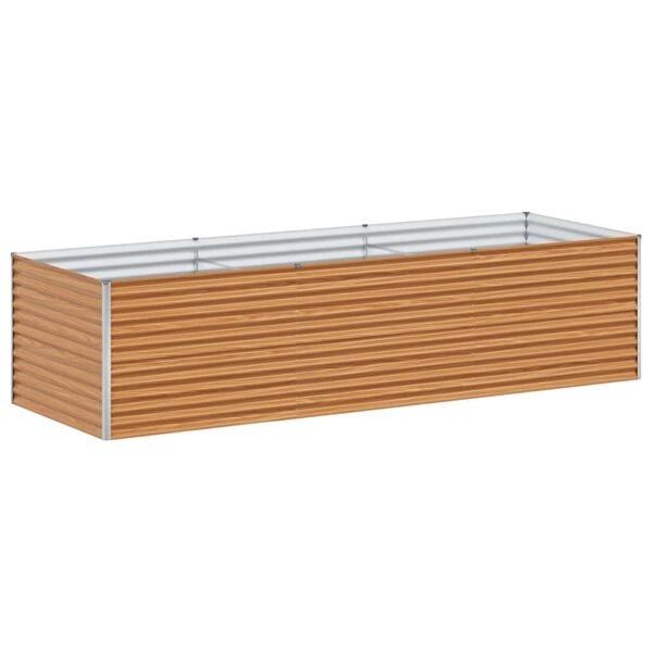 vidaXL Verhoogde plantenbak Licht Bruin 290 x 100 x 68 cm