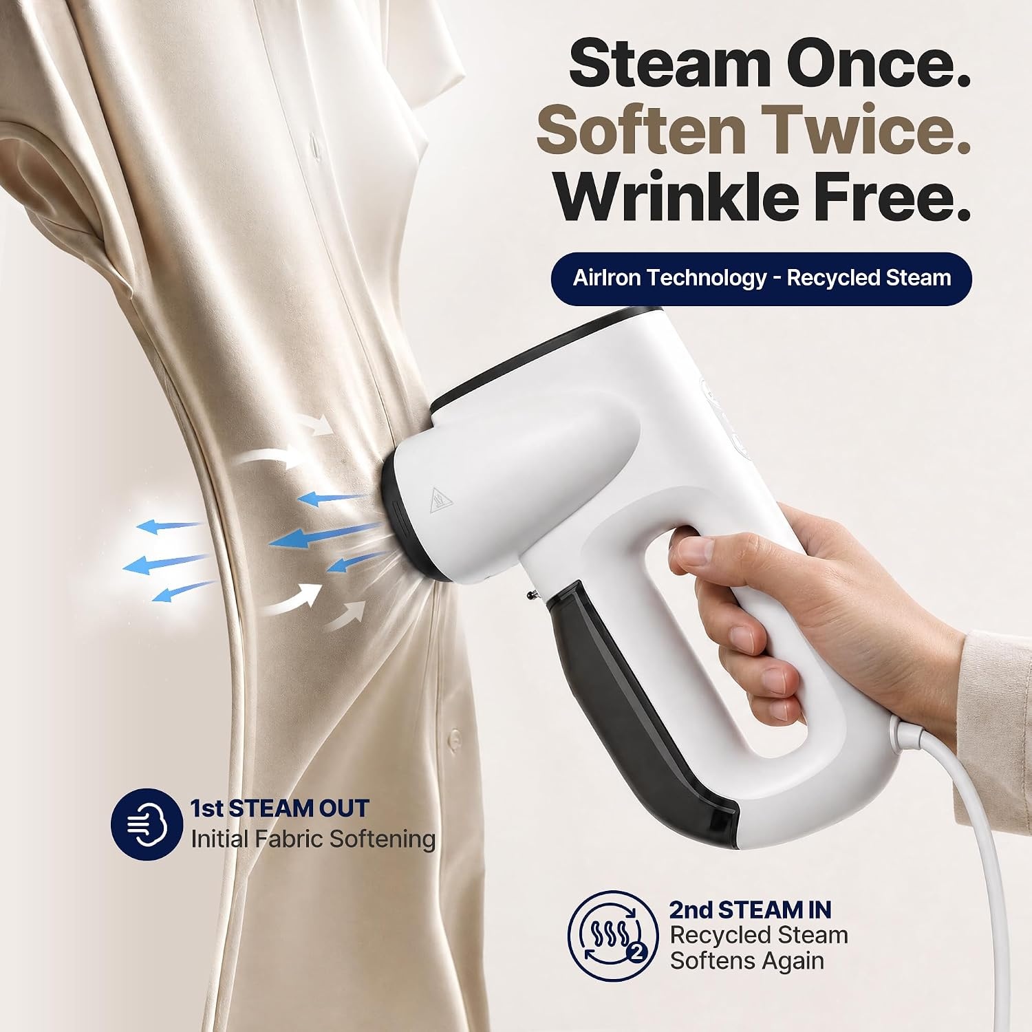 Neakasa Magic 1 Handheld Kledingstomer met Zuigfunctie