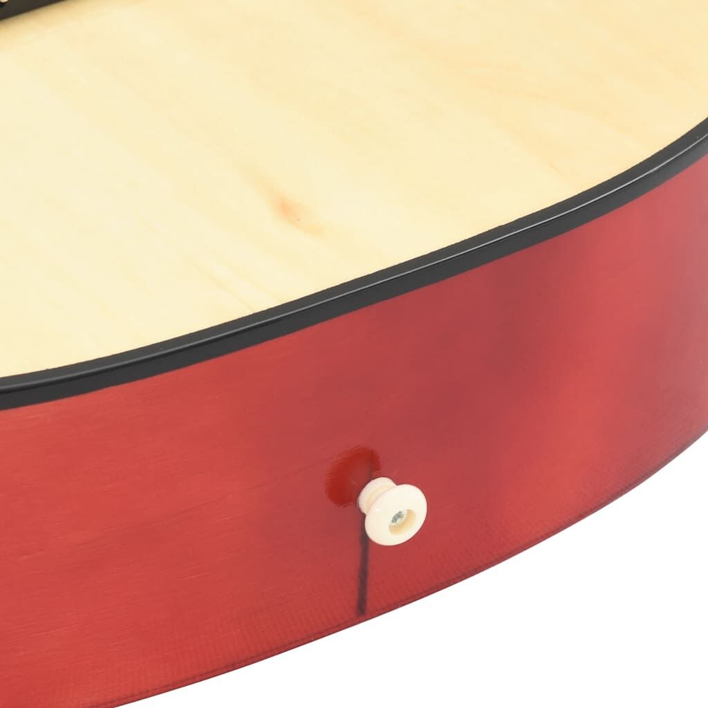 vidaXL Gitaar klassiek beginner 4/4 39" lindenhout