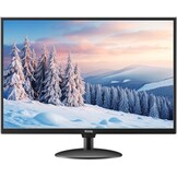 19 inch monitor met HDMI VGA AV BNC USB, 1366 x 768 led-beeldscherm, pc-monitor voor Fire Stick, computer, Raspberry Pi, geïntegreerde luidspreker