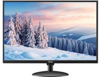 19 inch monitor met HDMI VGA AV BNC USB, 1366 x 768 led-beeldscherm, pc-monitor voor Fire Stick, computer, Raspberry Pi, geïntegreerde luidspreker