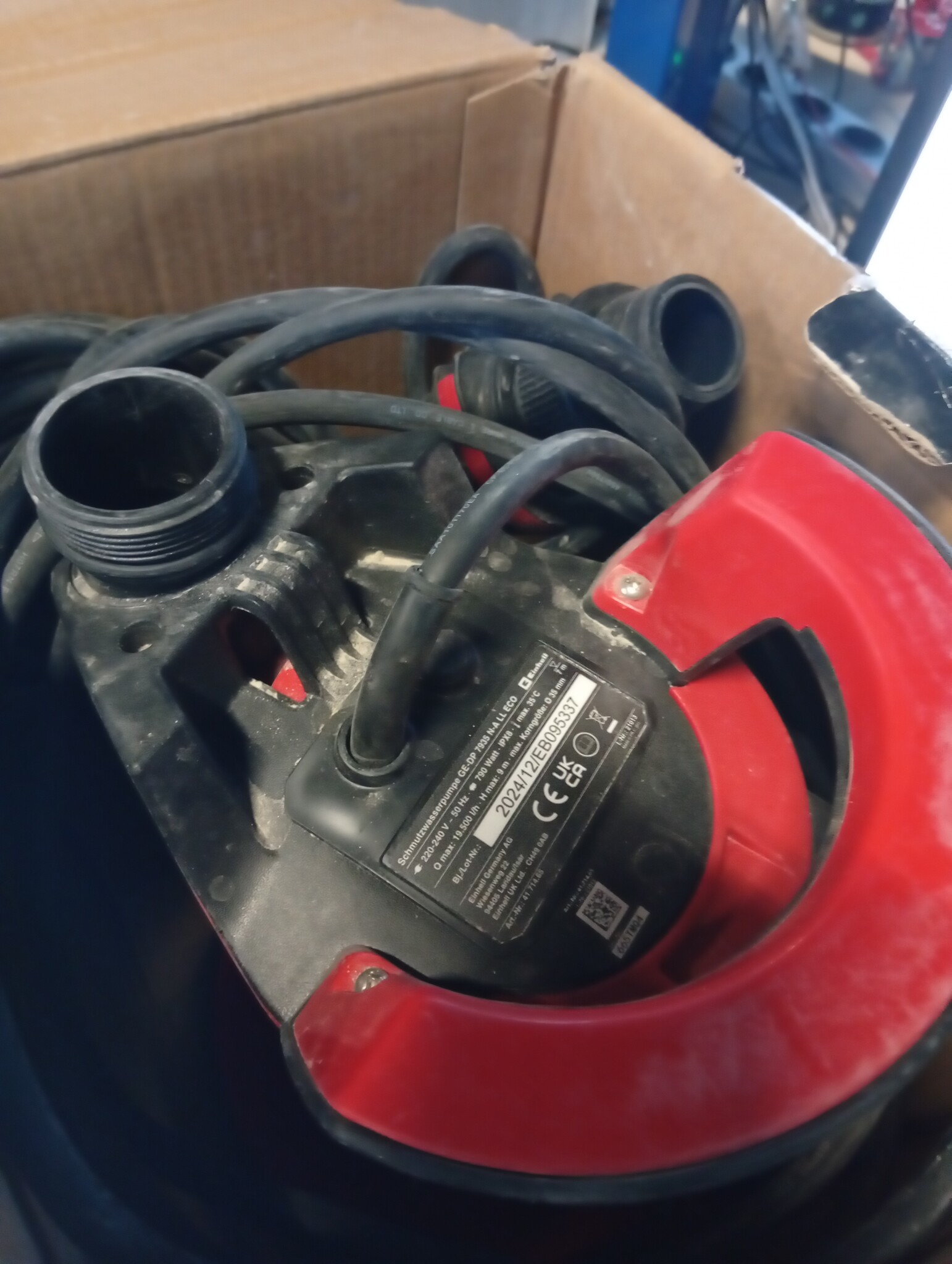 Einhell vuilwaterpomp GE-DP 7935 N-A LL 3-in-1