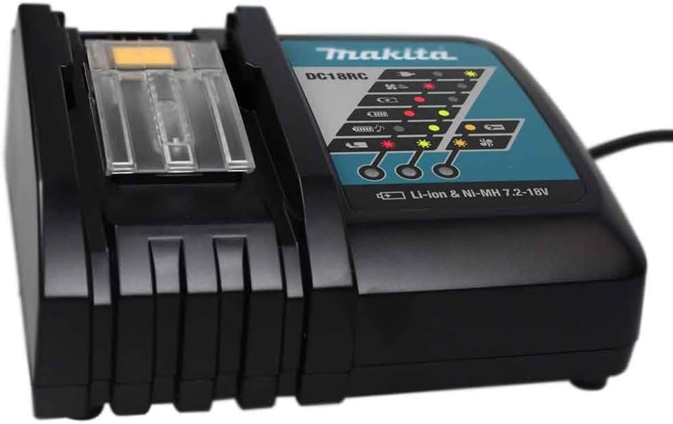 Makita DC18RC 7.2V–18V Snellader voor Accu's - 110V