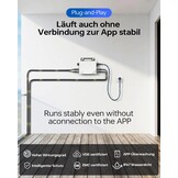 800 W Micro omvormer, MPPT omvormer, microzonne-netingang, plug and play, eenvoudige installatie, wifi-bewaking met IP67-app, waterdicht