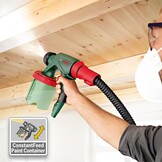 Bosch verfspuitsysteem PFS 5000 E (1200 W, 2x verfbekers 1000 ml, mondstukken voor muurverf, lak, lazuurverf)