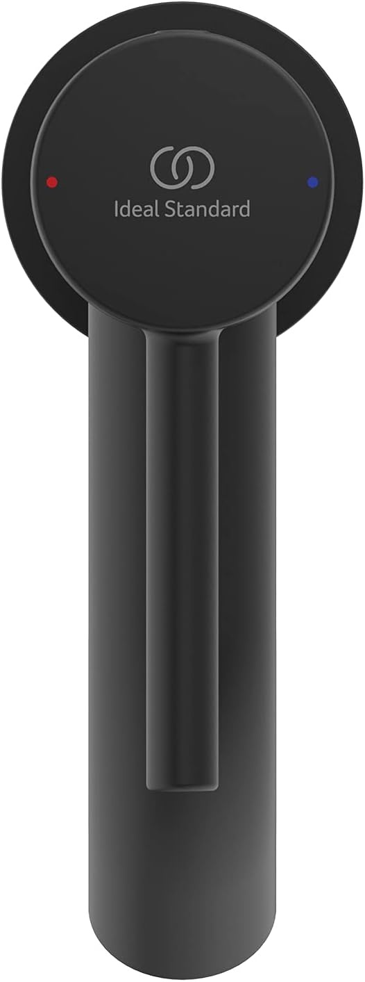 Ideal Standard - Ceraline eengreepsmengkraan voor wastafels, zwart zijde