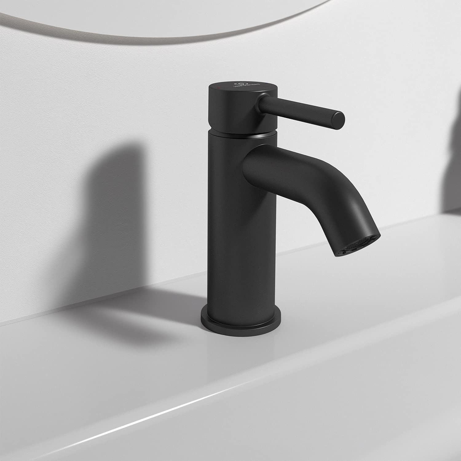 Ideal Standard - Ceraline eengreepsmengkraan voor wastafels, zwart zijde