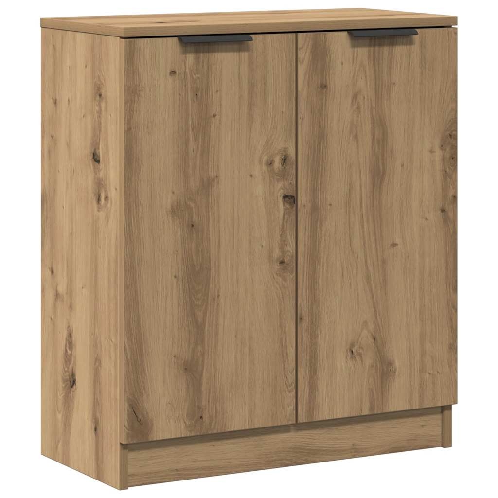 vidaXL Dressoir 60x30x70 cm bewerkt hout artisanaal eikenkleurig