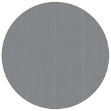 vidaXL Zwembadgrondzeil Ø428 cm polyester geotextiel lichtgrijs