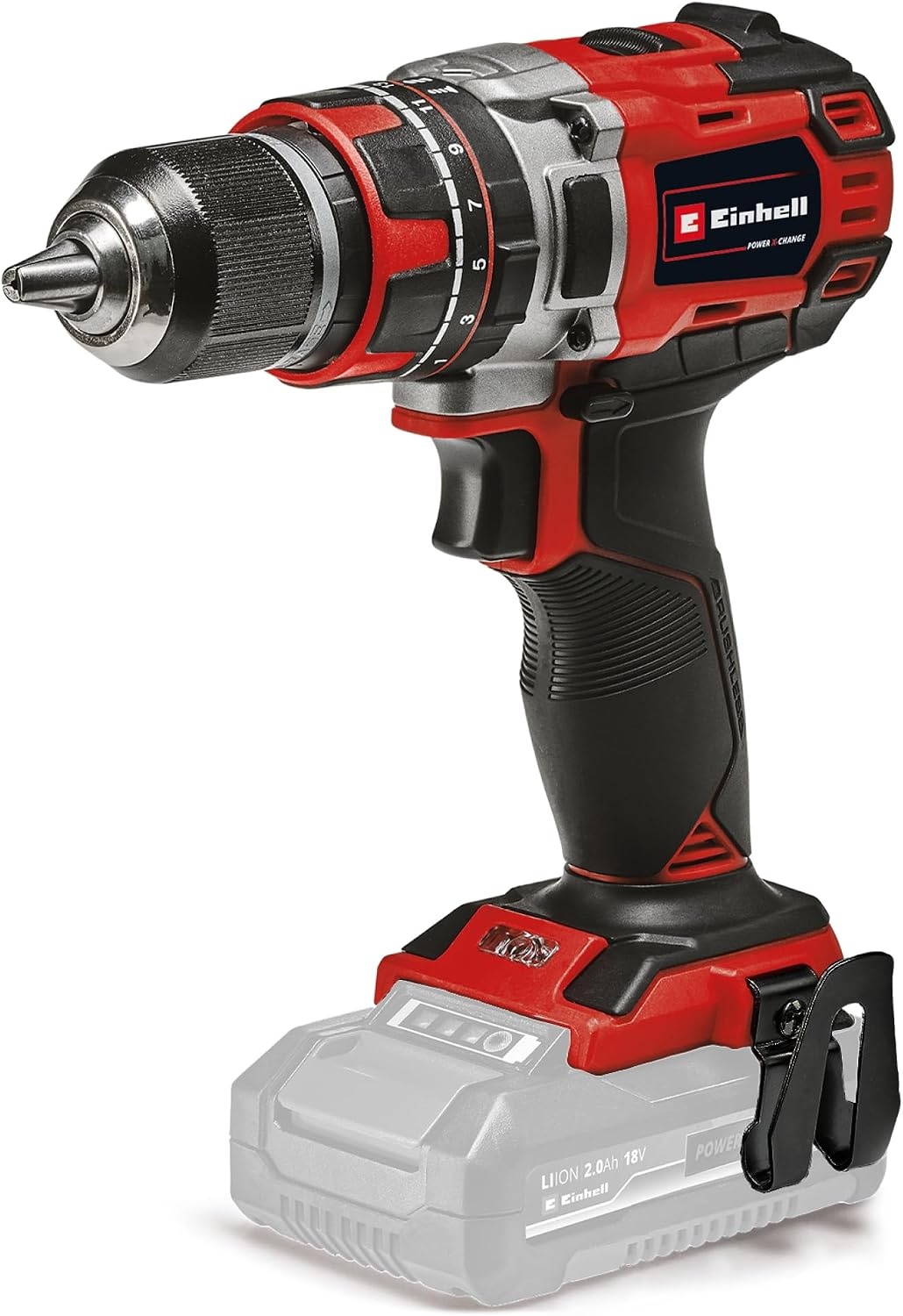 Einhell Accu-slagboorschroevendraaier TE-CD 18/50 Li-i BL Solo Power X-Change (Li-Ion, 18 V, 2 versnellingen transmissie)