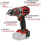 Einhell Accu-slagboorschroevendraaier TE-CD 18/50 Li-i BL Solo Power X-Change (Li-Ion, 18 V, 2 versnellingen transmissie)