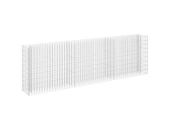 vidaXL Gabion plantenbak verhoogd 270x30x90 cm gegalvaniseerd staal