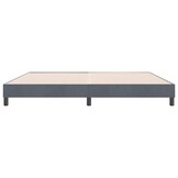 Boxspringbed Fluweel Donkergrijs 180x210 cm - 54% Korting