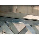 vidaXL Latwerkplantenbak 50x25x90 cm massief vurenhout grijs