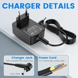 Klickstil SV15 3900mAh V11 accu voor Dyson, met oplader, ASUNCELL reserveaccu voor V11 Torque Drive, Outsize, Absolute, Extra, V15, Detect Absolute, Extra, SV15, SV16, SV22, handheld accustofzuiger