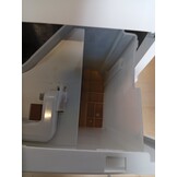 MIDEA Industriële luchtontvochtiger met grote inhoud van 50 l, voor luchtvochtigheid binnenshuis tot 112 m²/300 m³, luchtontvochtiger voor grote ruimtes met uitneembare tank, laag stroomverbruik