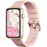 SHANG WING Smartwatch Dames 1,47 inch Fitness Tracker - Starlight Gold