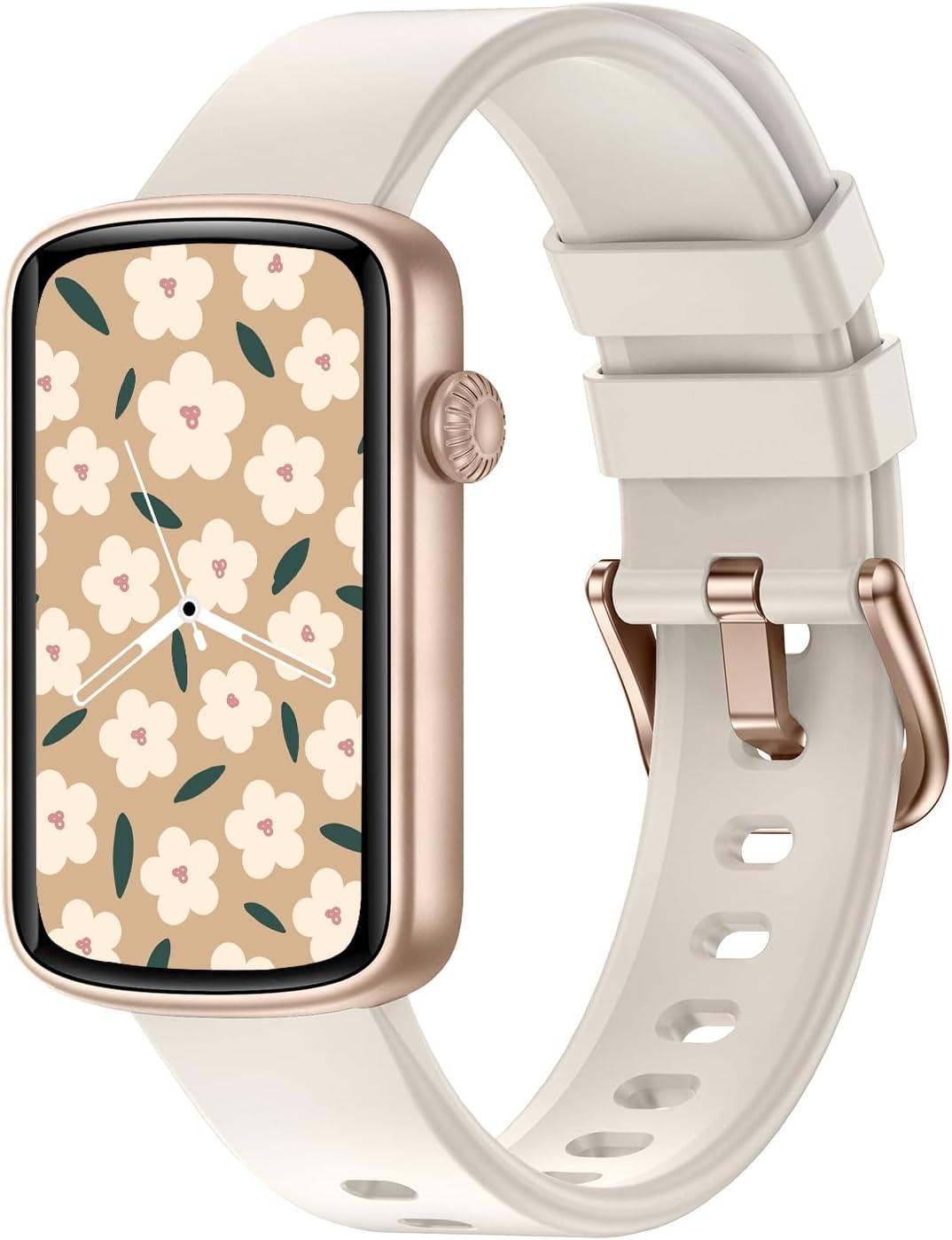 SHANG WING Smartwatch Dames 1,47 inch Fitness Tracker - Starlight Gold