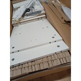 vidaXL Tv-meubel 80x36x50 cm bewerkt hout wit