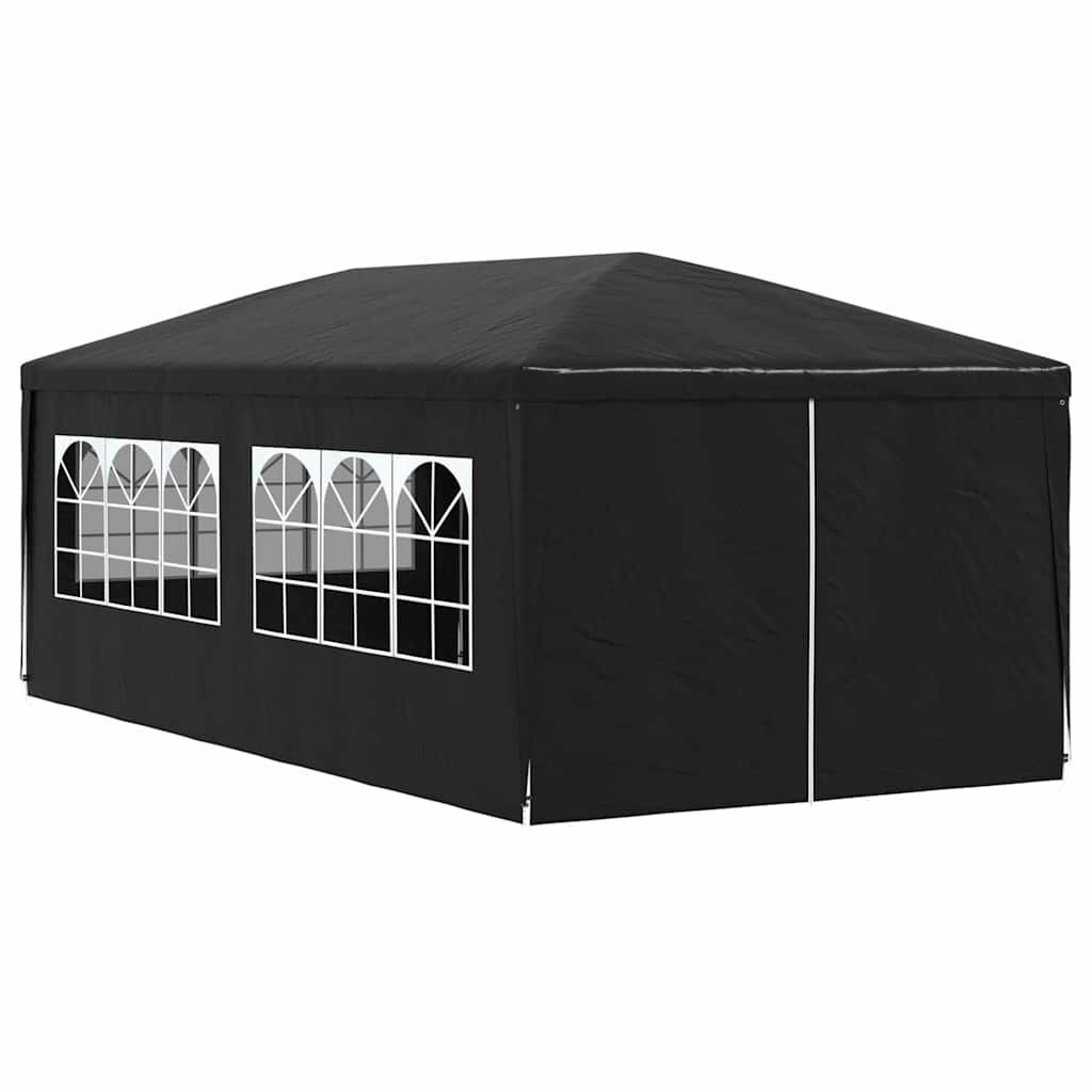vidaXL Partytent 3x6 m antraciet