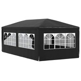 vidaXL Partytent 3x6 m antraciet