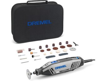 Dremel 4250 Multitool 175 W, rotatiegereedschapset met 35 accessoires, 175 W motor met elektronische feedback, variabele snelheid 5.000-35.000 o.p.m.