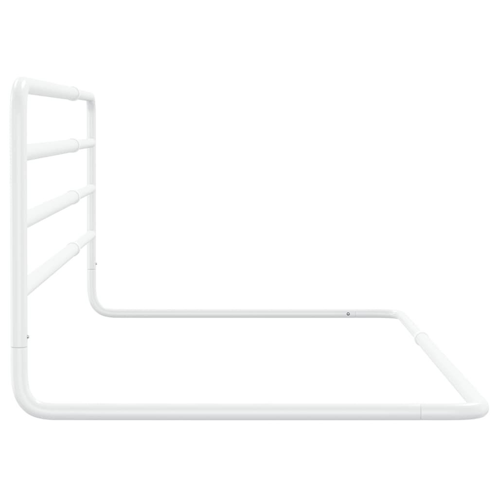 vidaXL Bedhekje peuter (76-137)x55 cm ijzer wit