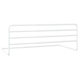 vidaXL Bedhekje peuter (76-137)x55 cm ijzer wit