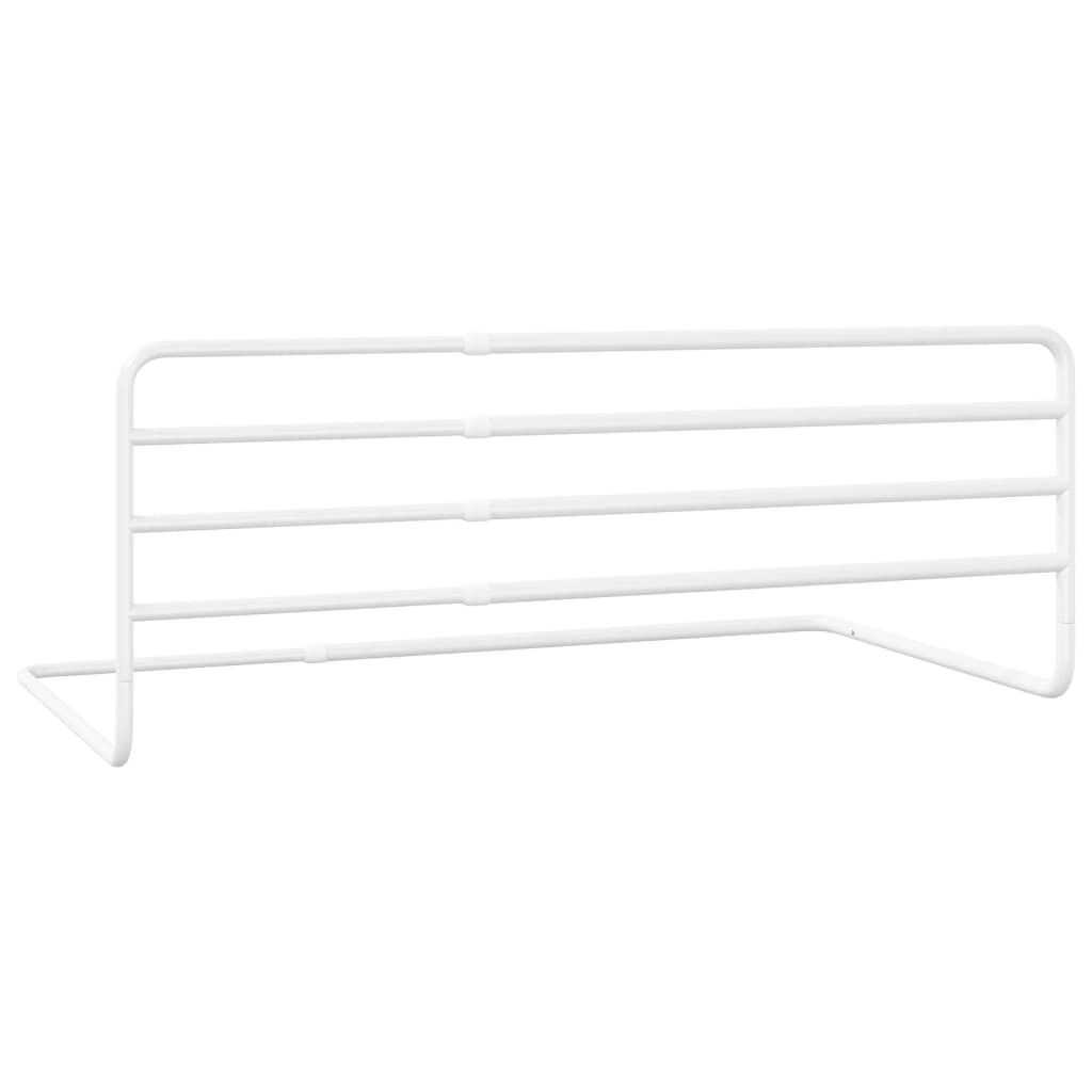 vidaXL Bedhekje peuter (76-137)x55 cm ijzer wit