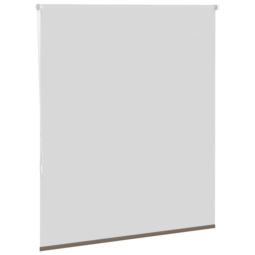 vidaXL Rolgordijn verduisterend koffie 130x130 cm stofbreedte 126,6 cm