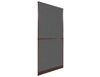 vidaXL Hordeur met scharnieren 100x215 cm bruin