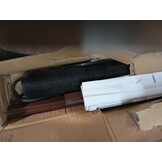 vidaXL Hordeur met scharnieren 100x215 cm bruin